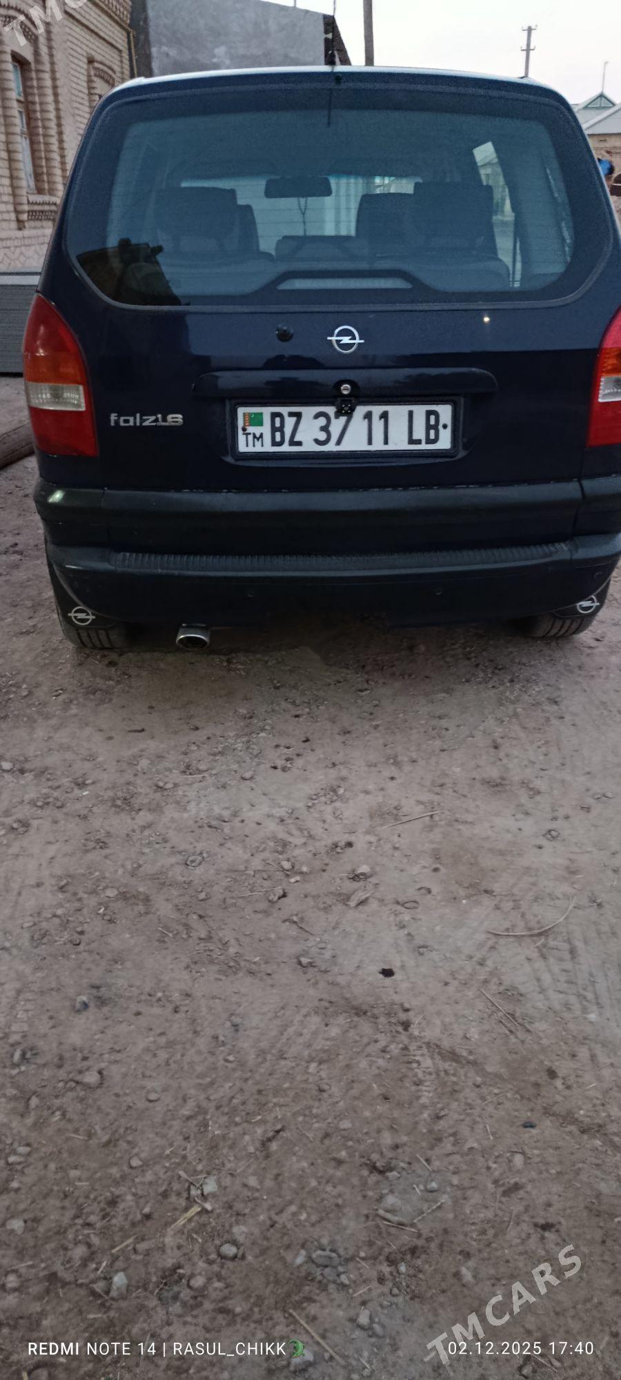 Opel Zafira 2000 - 100 000 TMT - Туркменабат - img 2