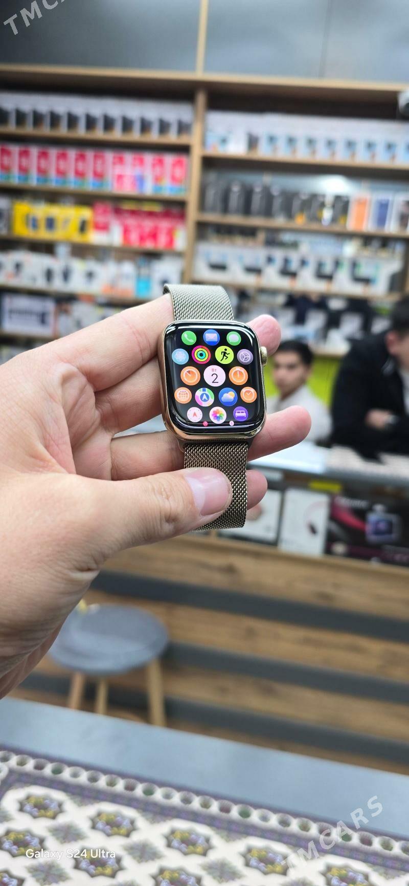 APPLE WATCH 7 STAINLESS STELL - Ашхабад - img 2