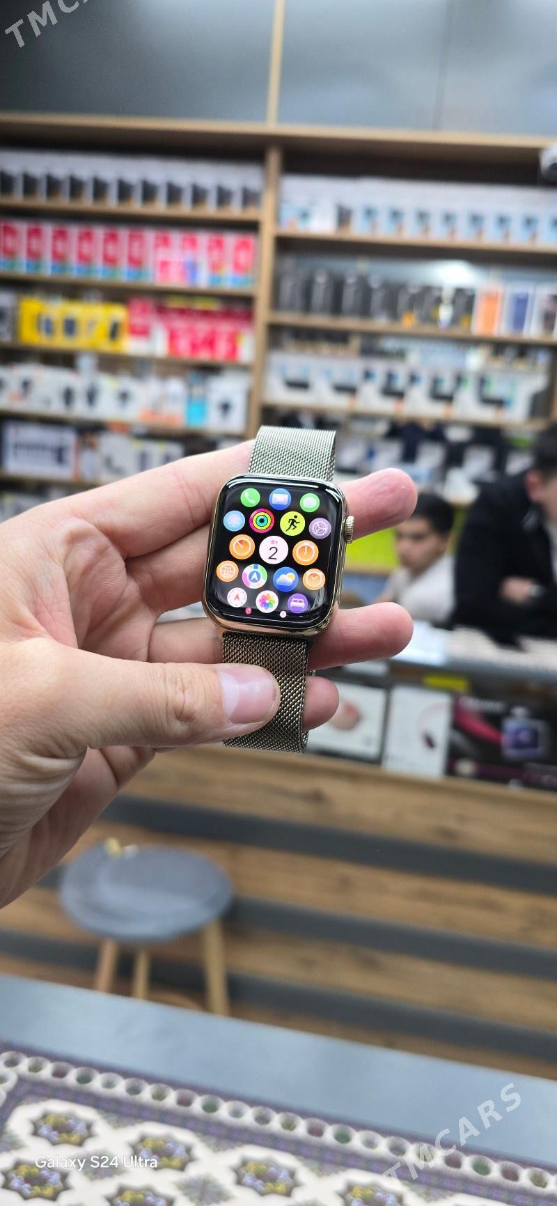 APPLE WATCH 7 STAINLESS STELL - Ашхабад - img 3