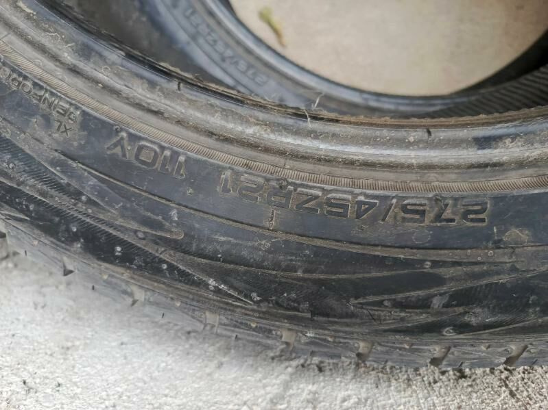 275 45 21 teker tigir pokryshka 300 TMT - Ашхабад - img 7