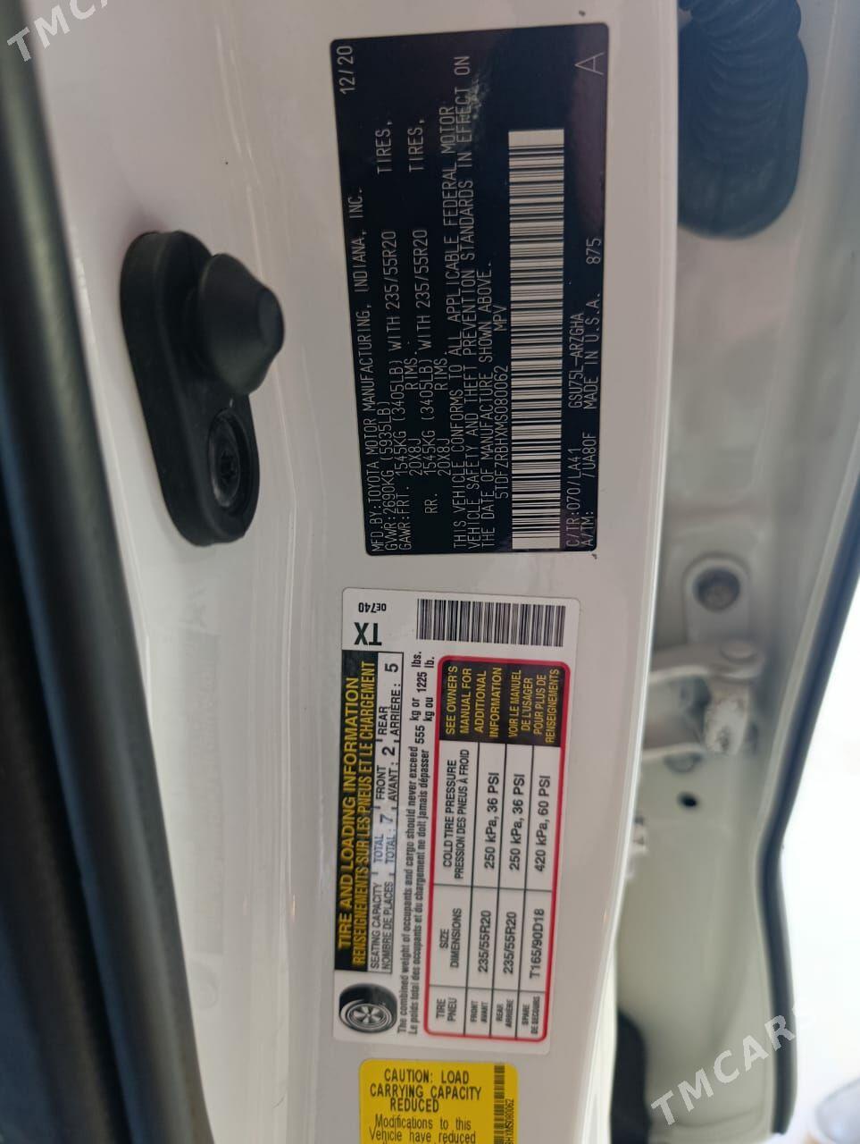 Toyota Highlander 2021 - 882 000 TMT - Мары - img 9