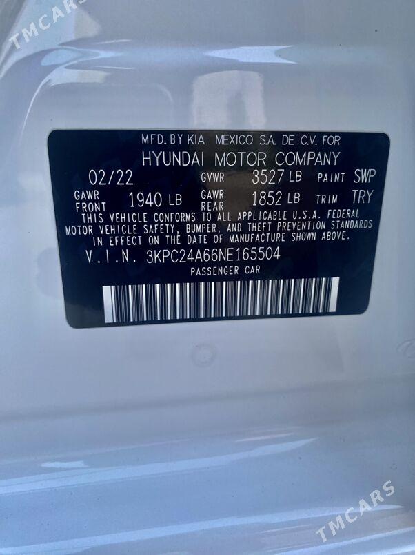 Hyundai Accent 2022 - 245 000 TMT - Ашхабад - img 8