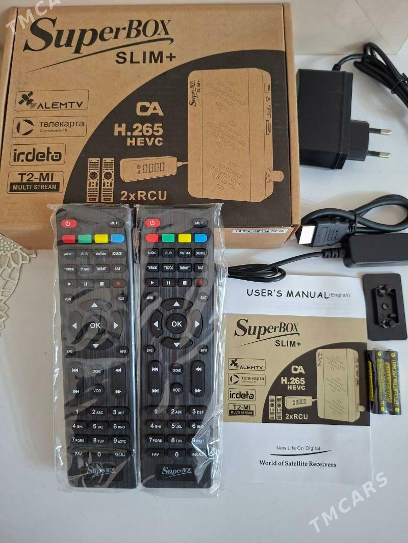 tuner Superbox kartocny 2 pult - Ашхабад - img 2