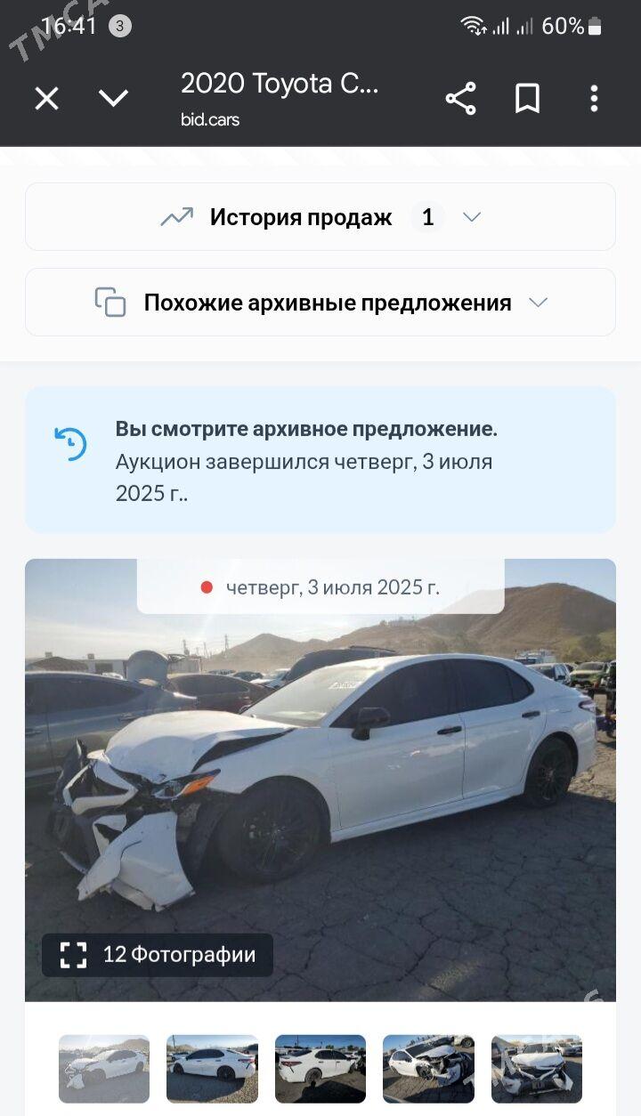 Toyota Camry 2020 - 320 000 TMT - Ашхабад - img 5