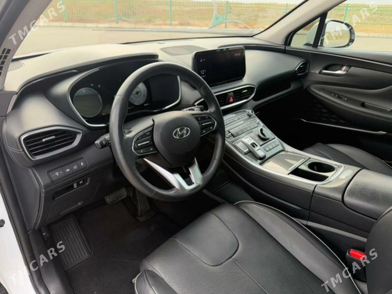 Hyundai Santa Fe 2022 - 440 000 TMT - "Алтын Асыр" Гундогар базары ( Толкучка) - img 9