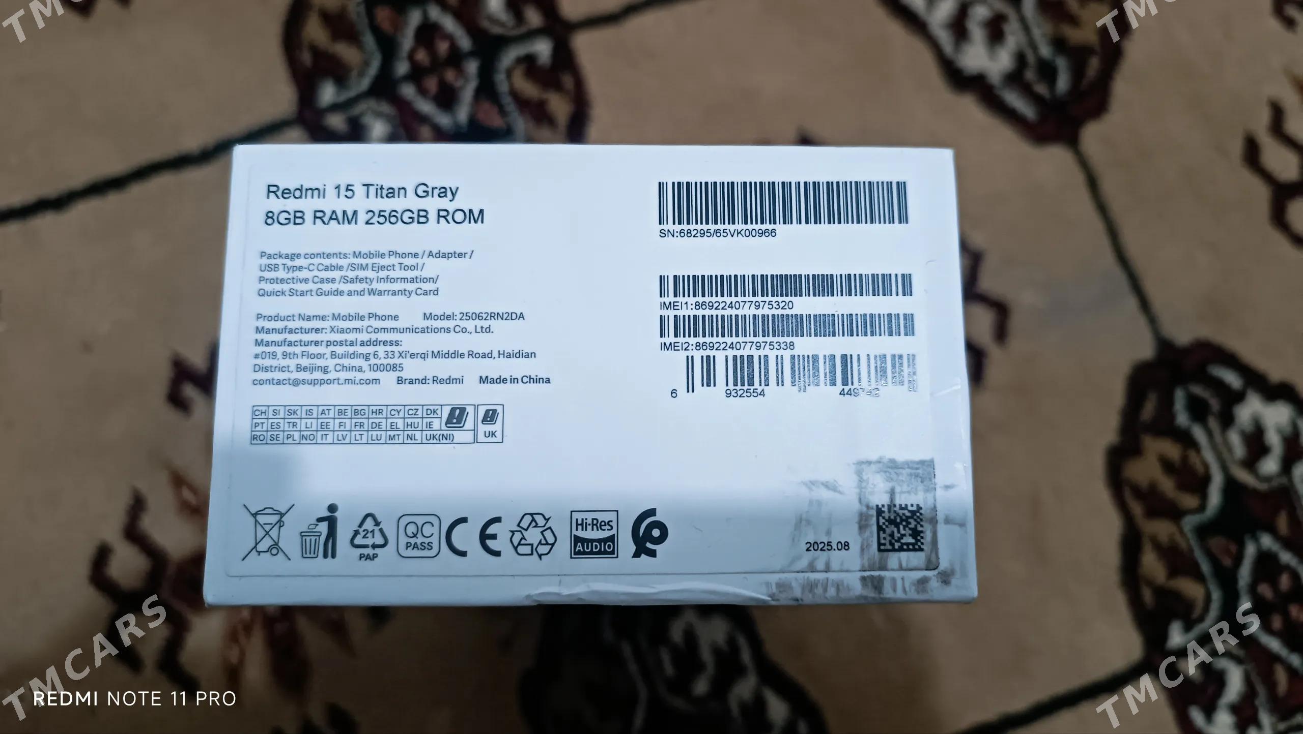 Redmi 15 (8/256) - Ашхабад - img 6