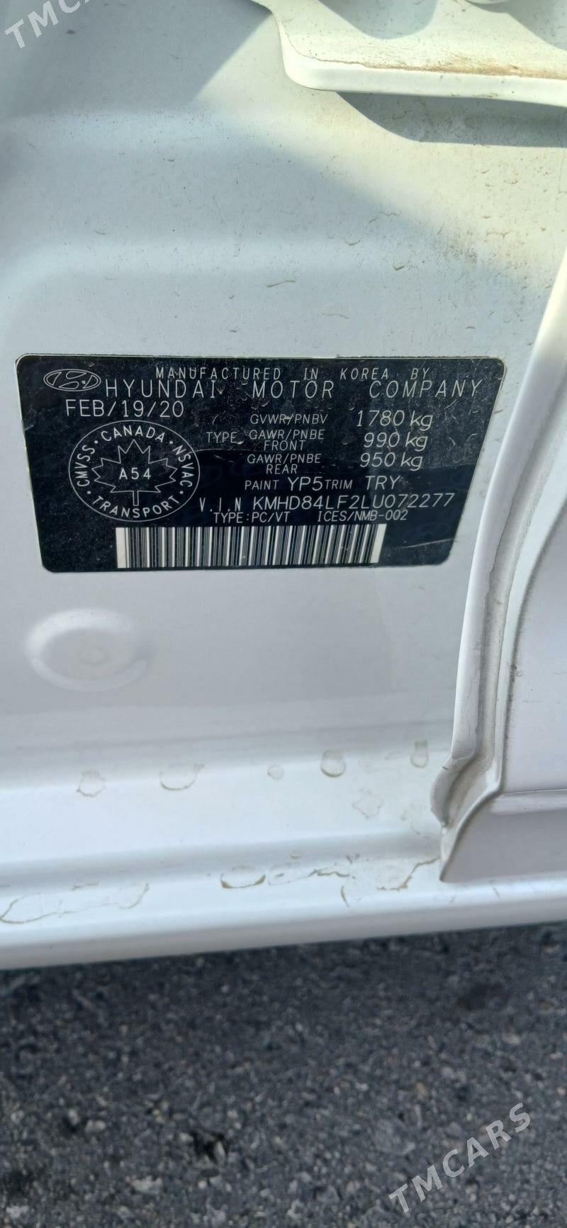 Hyundai Elantra 2020 - 225 000 TMT - Büzmeýin - img 2