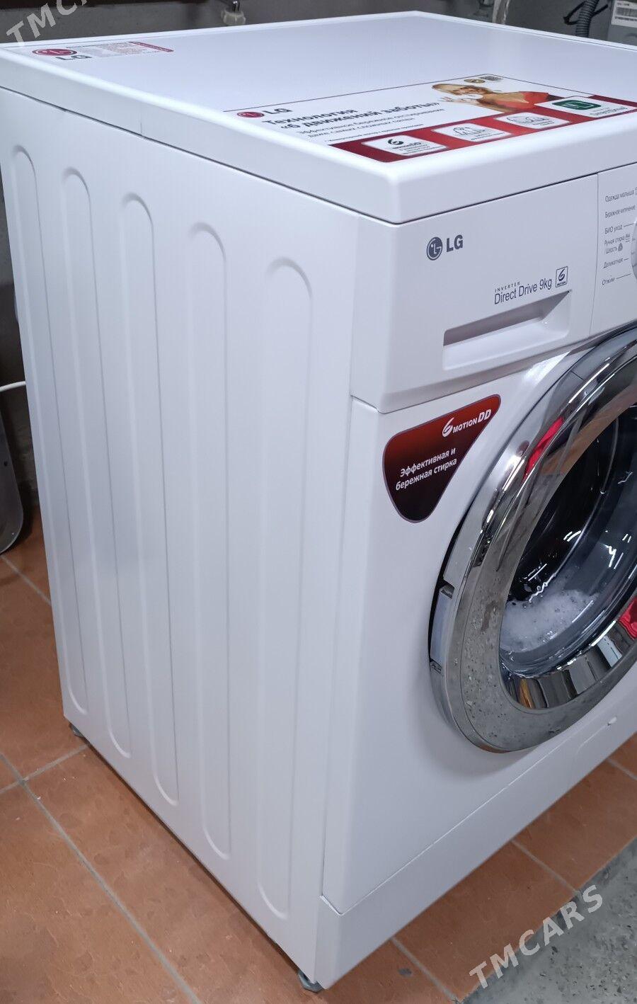 LG 9 кг Дд мотор прямой привод - Aşgabat - img 2