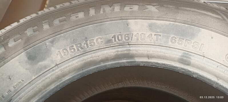 TEKER HIACE  15  195R15.R65. 220 TMT - Aşgabat - img 4