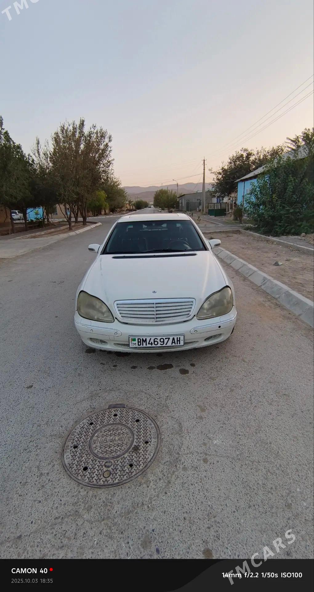 Mercedes-Benz S-Class 1999 - 90 000 TMT - Ак-Бугдайский этрап - img 4