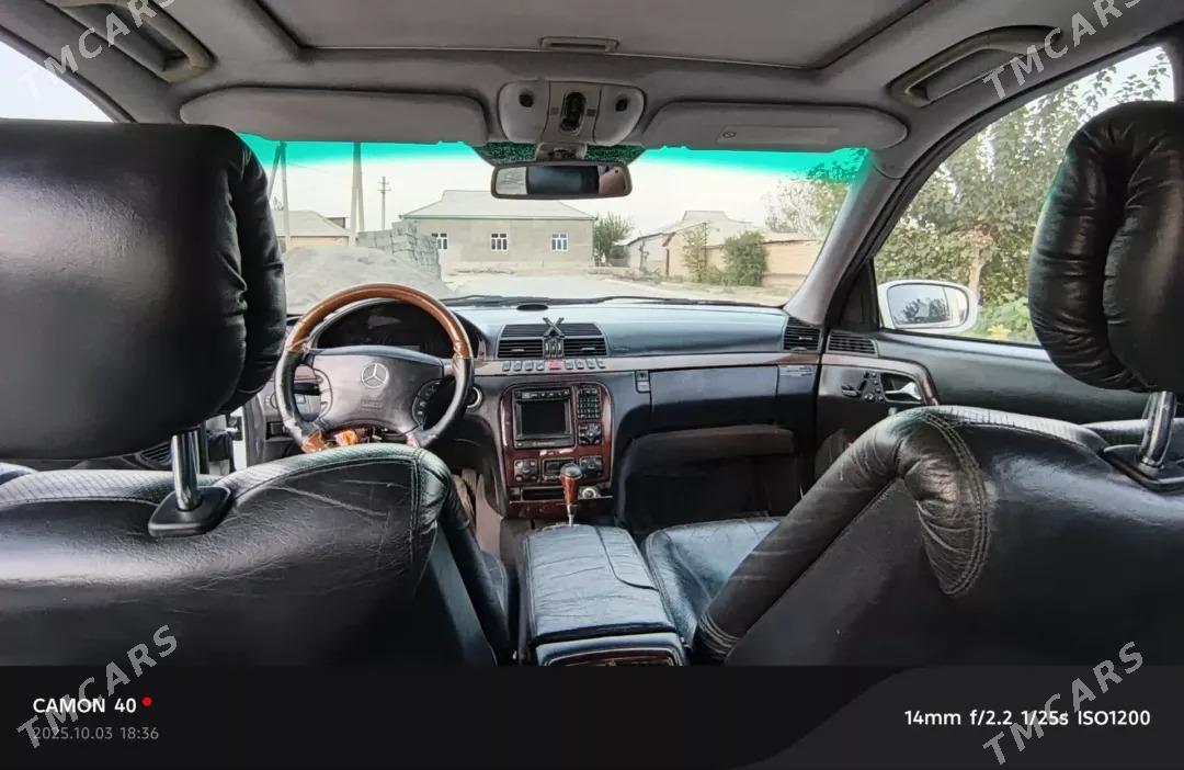 Mercedes-Benz S-Class 1999 - 90 000 TMT - Ак-Бугдайский этрап - img 9