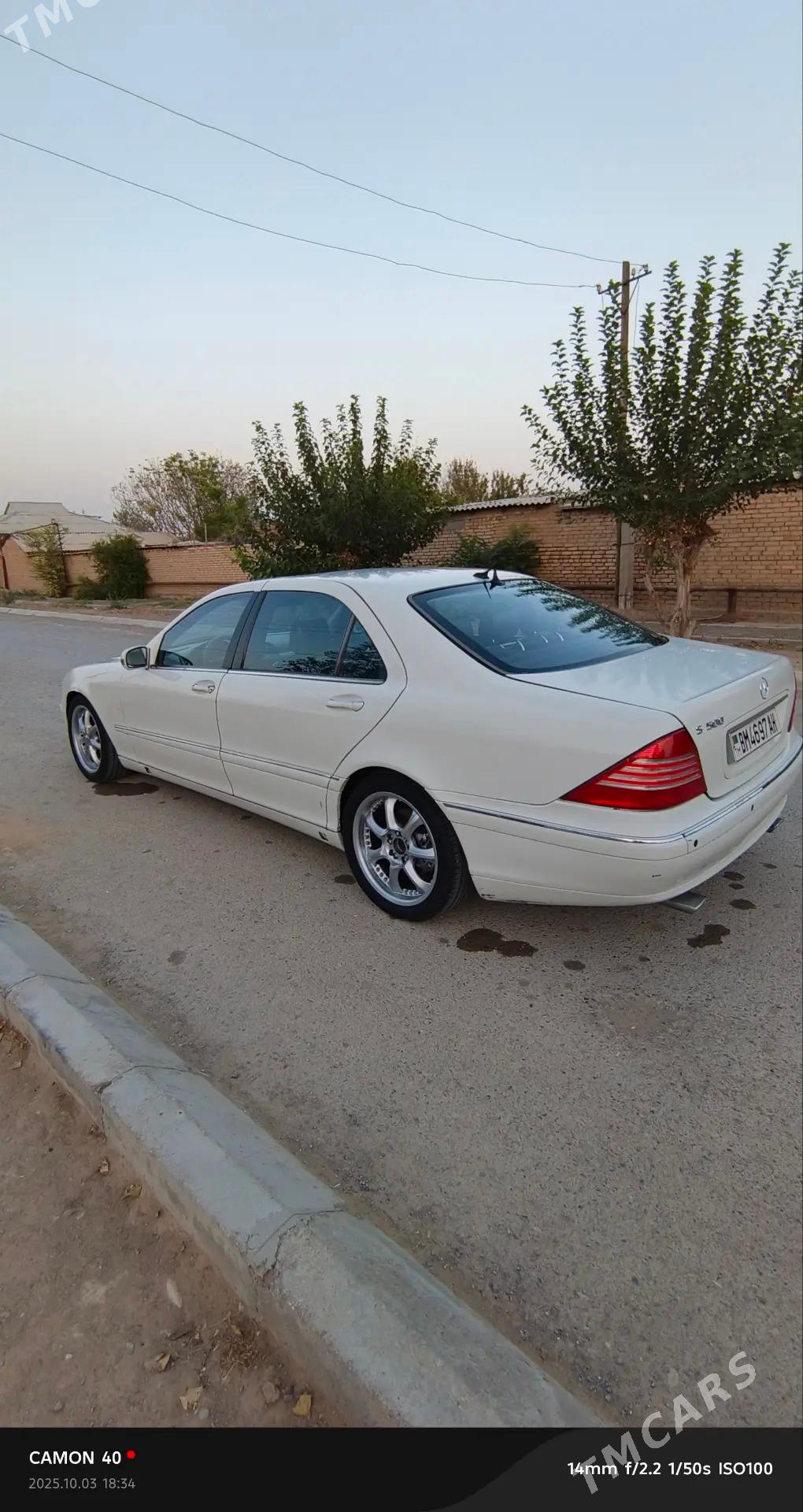 Mercedes-Benz S-Class 1999 - 90 000 TMT - Ак-Бугдайский этрап - img 2