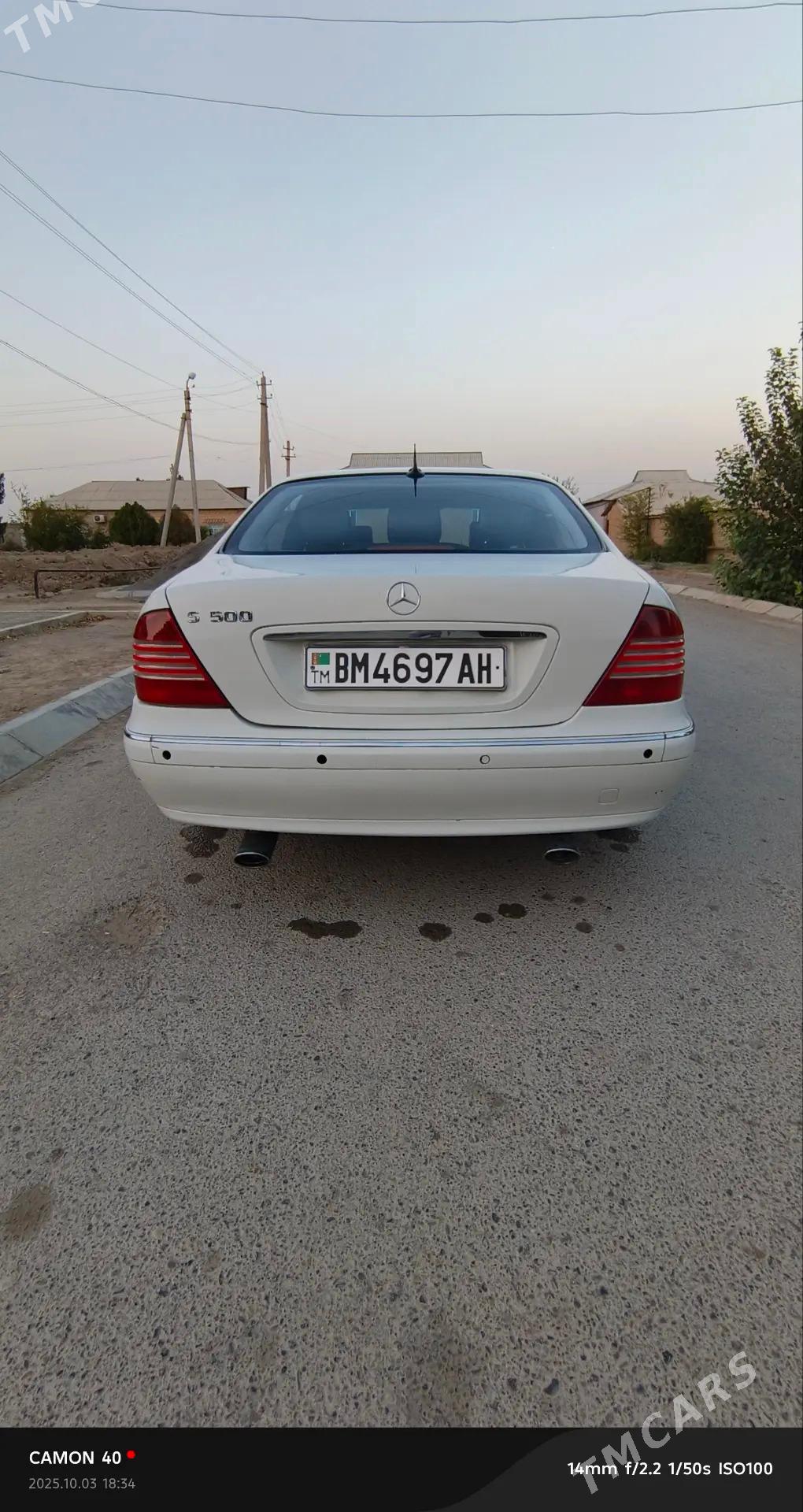 Mercedes-Benz S-Class 1999 - 90 000 TMT - Ак-Бугдайский этрап - img 8