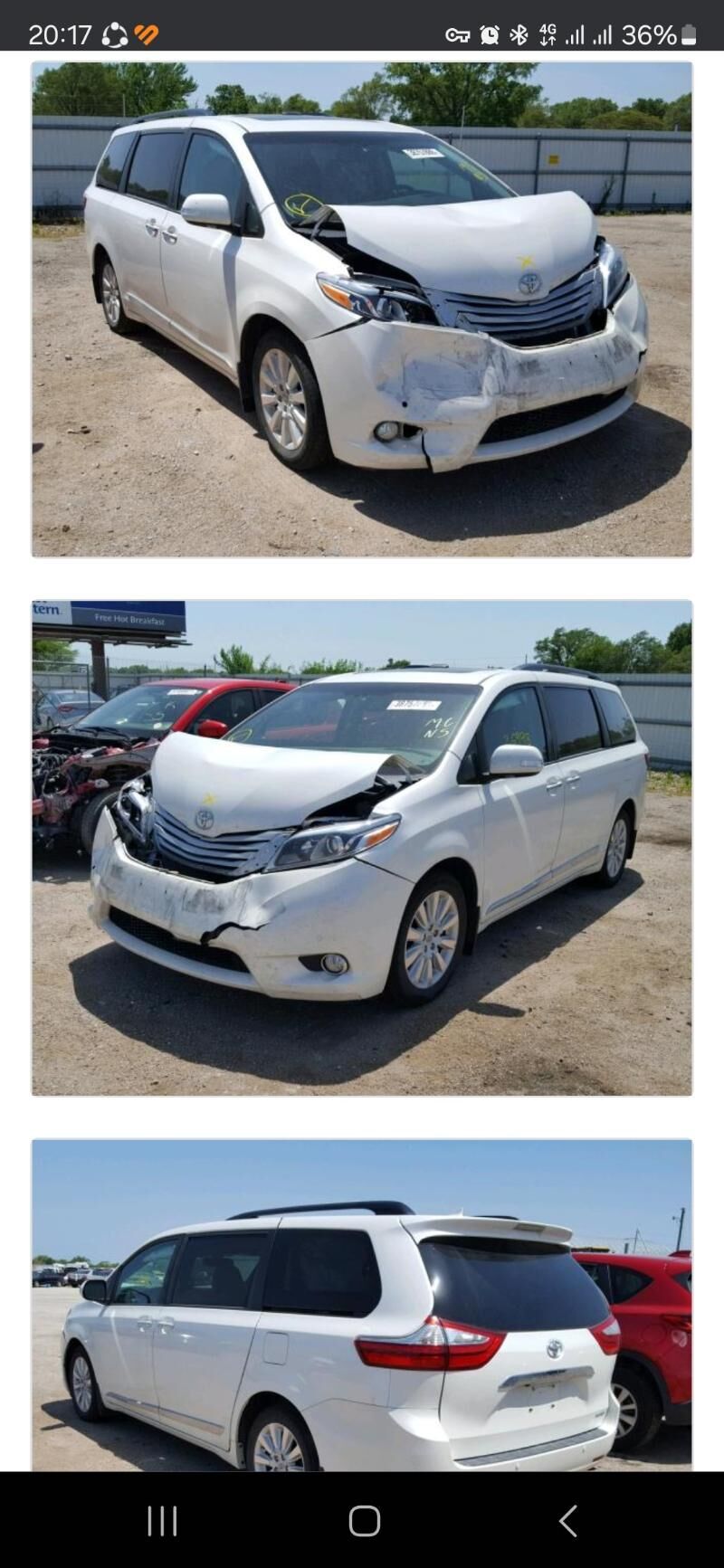 Toyota Sienna 2016 - 445 000 TMT - Нефтегаз (ул. Андалиб-Юбилейная) - img 9