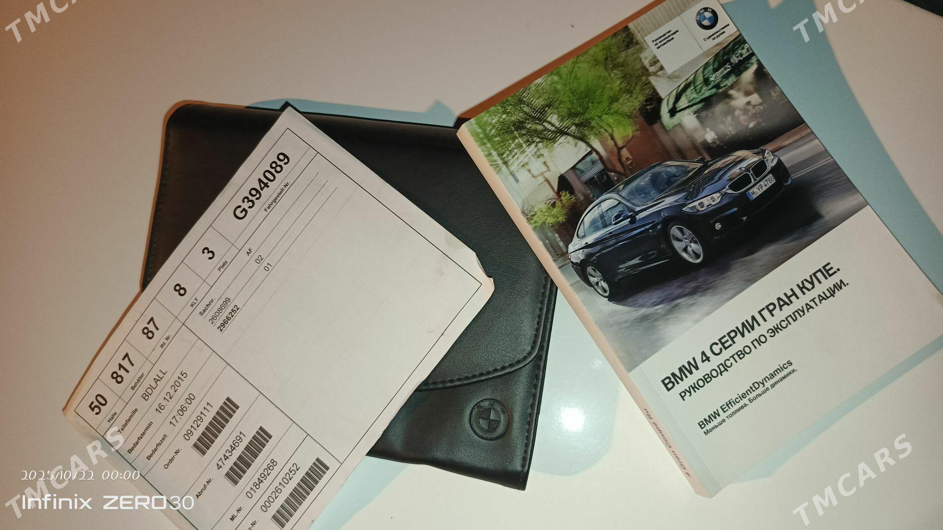 BMW 440i 2016 - 495 000 TMT - Aşgabat - img 8