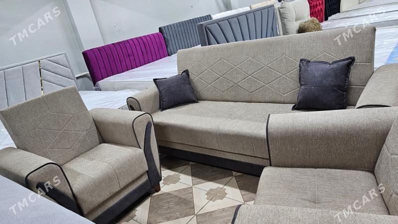 AMATLY DIWAN TROYKA диван - Ашхабад - img 6