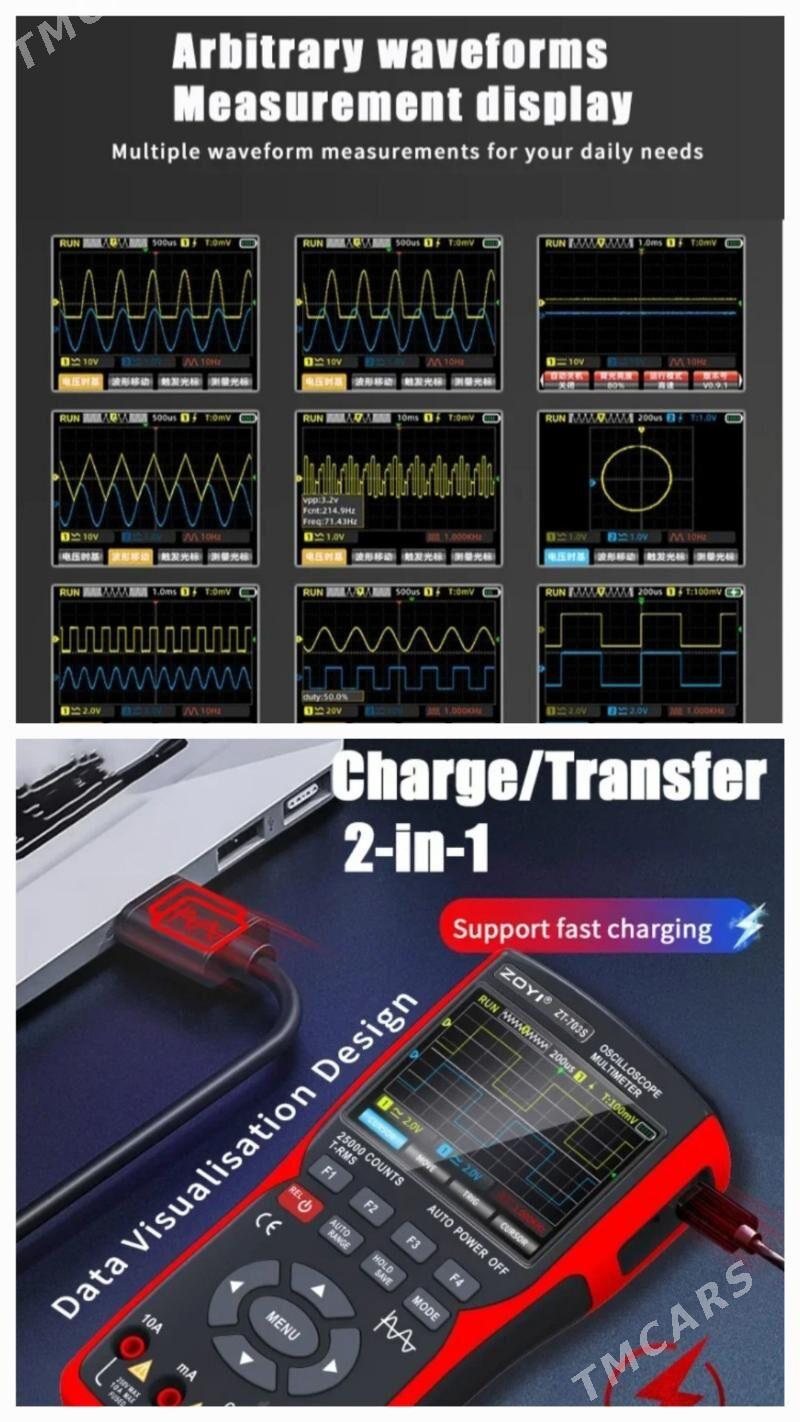 ZOYI 3/1 Osillograf Multimeter - Mary - img 5