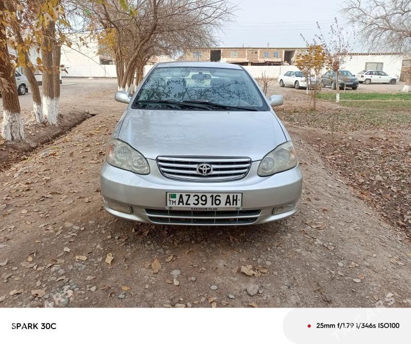 Toyota Corolla 2003 - 125 000 TMT - Бабадайхан - img 4