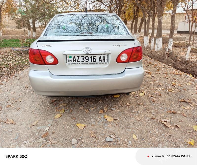 Toyota Corolla 2003 - 125 000 TMT - Бабадайхан - img 2