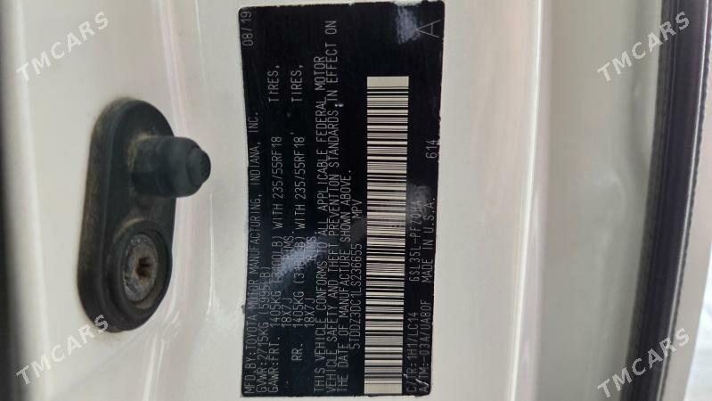 Toyota Sienna 2019 - 385 000 TMT - Gökdepe - img 8