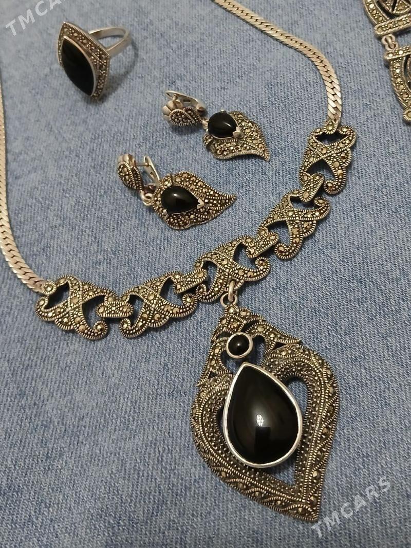 Серебряный комплект - ул. Подвойского (Битарап Туркменистан шаёлы) - img 1