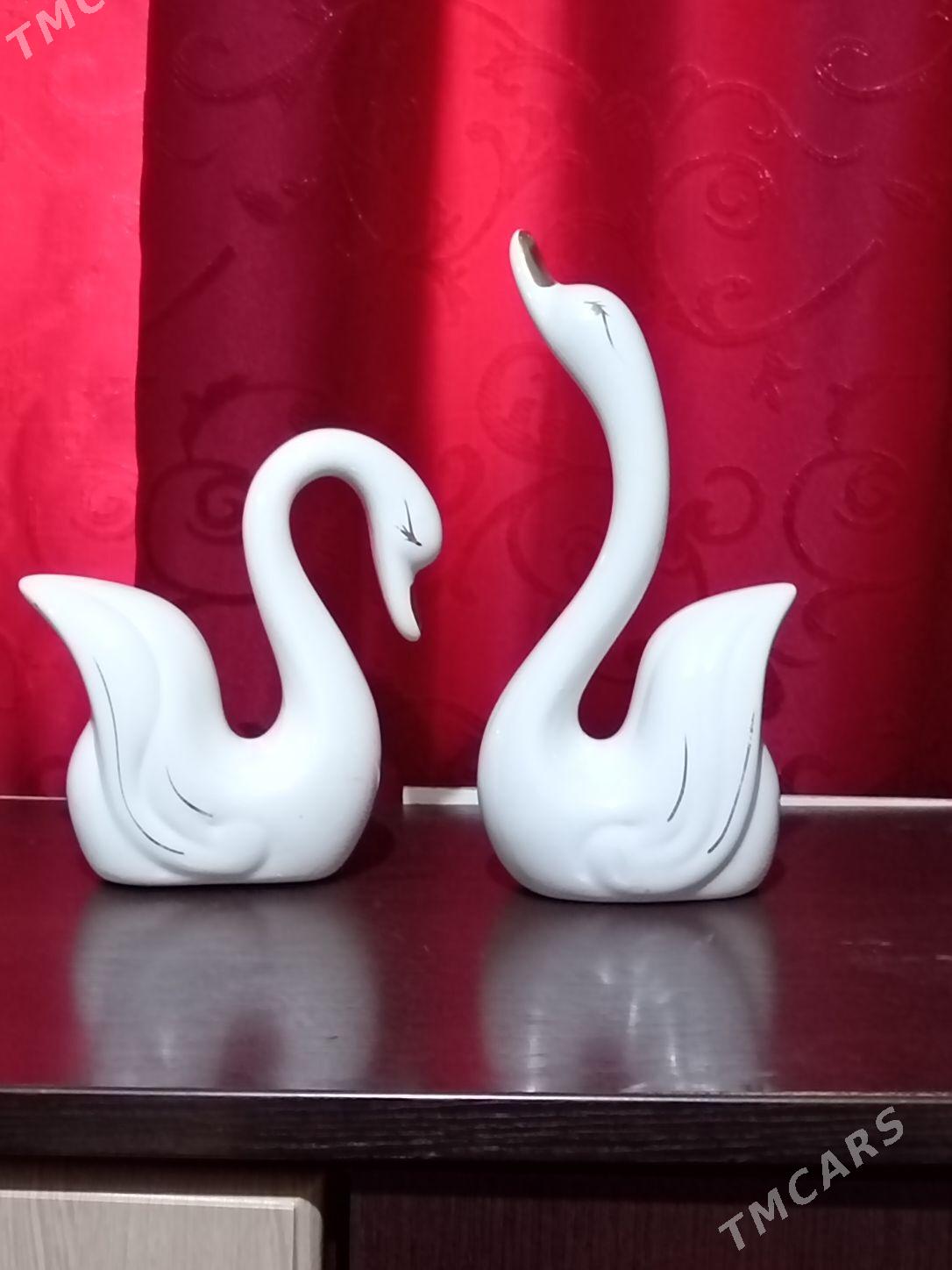 Статуэтки лебеди - Büzmeýin - img 2