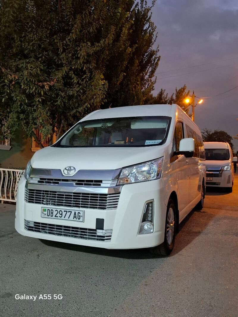 Syÿahat Tayota Hiace Hyzmatlar - Ашхабад - img 8