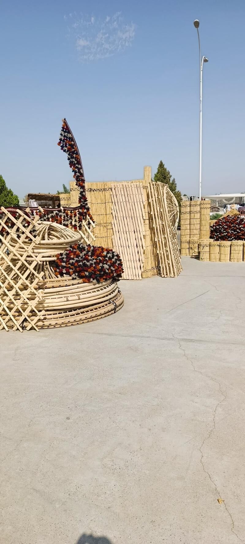 AK öy ýarty öý Gamyş Gotoz - "Altyn Asyr" Gündogar bazary (Jygyllyk) - img 11