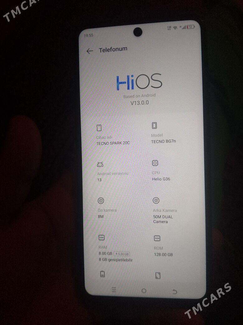 Telefon TECNO SPARK 20C - Туркменабат - img 3
