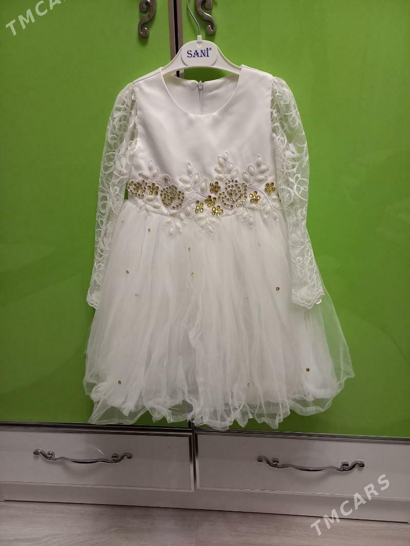 платье для девочек - ул. Подвойского (Битарап Туркменистан шаёлы) - img 1