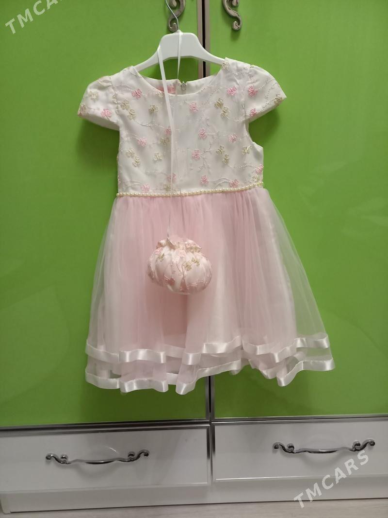 платье для девочек - ул. Подвойского (Битарап Туркменистан шаёлы) - img 4