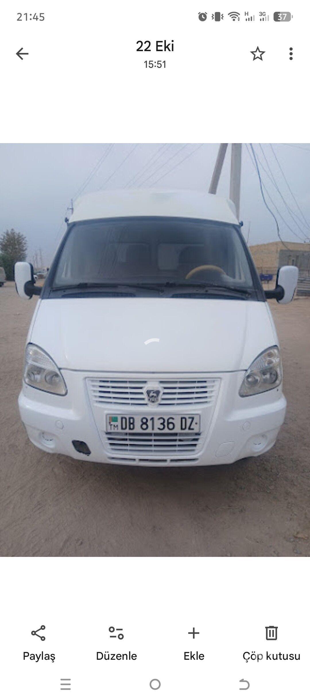 Gaz Gazel 2010 - 160 000 TMT - Ruhubelent etraby - img 2