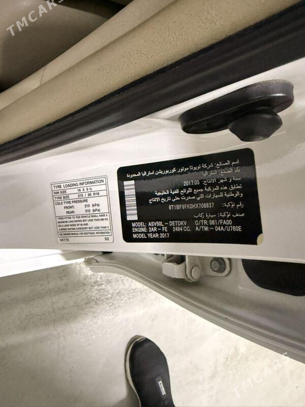 Toyota Camry 2017 - 292 500 TMT - Aşgabat - img 5