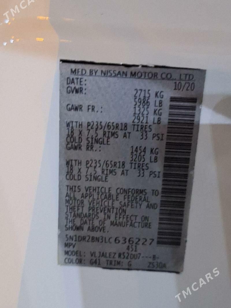 Nissan Pathfinder 2020 - 265 000 TMT - Mary - img 10