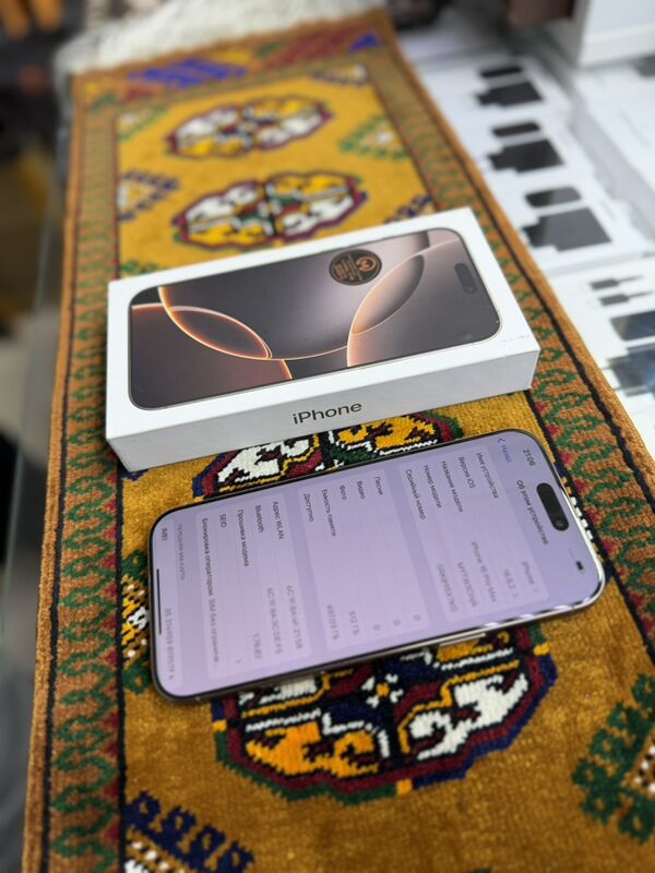 IPhone 16 pro max 512gb 2sim - Garaşsyzlygyň 15 ýyllygy Söwda Merkezi - img 4