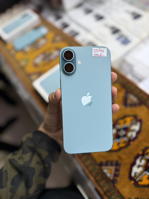 iPhone 16 plus 256gb 100% - Garaşsyzlygyň 15 ýyllygy Söwda Merkezi - img 1
