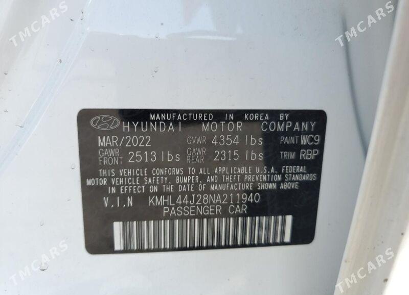 Hyundai Sonata 2022 - 177 000 TMT - Aşgabat - img 10