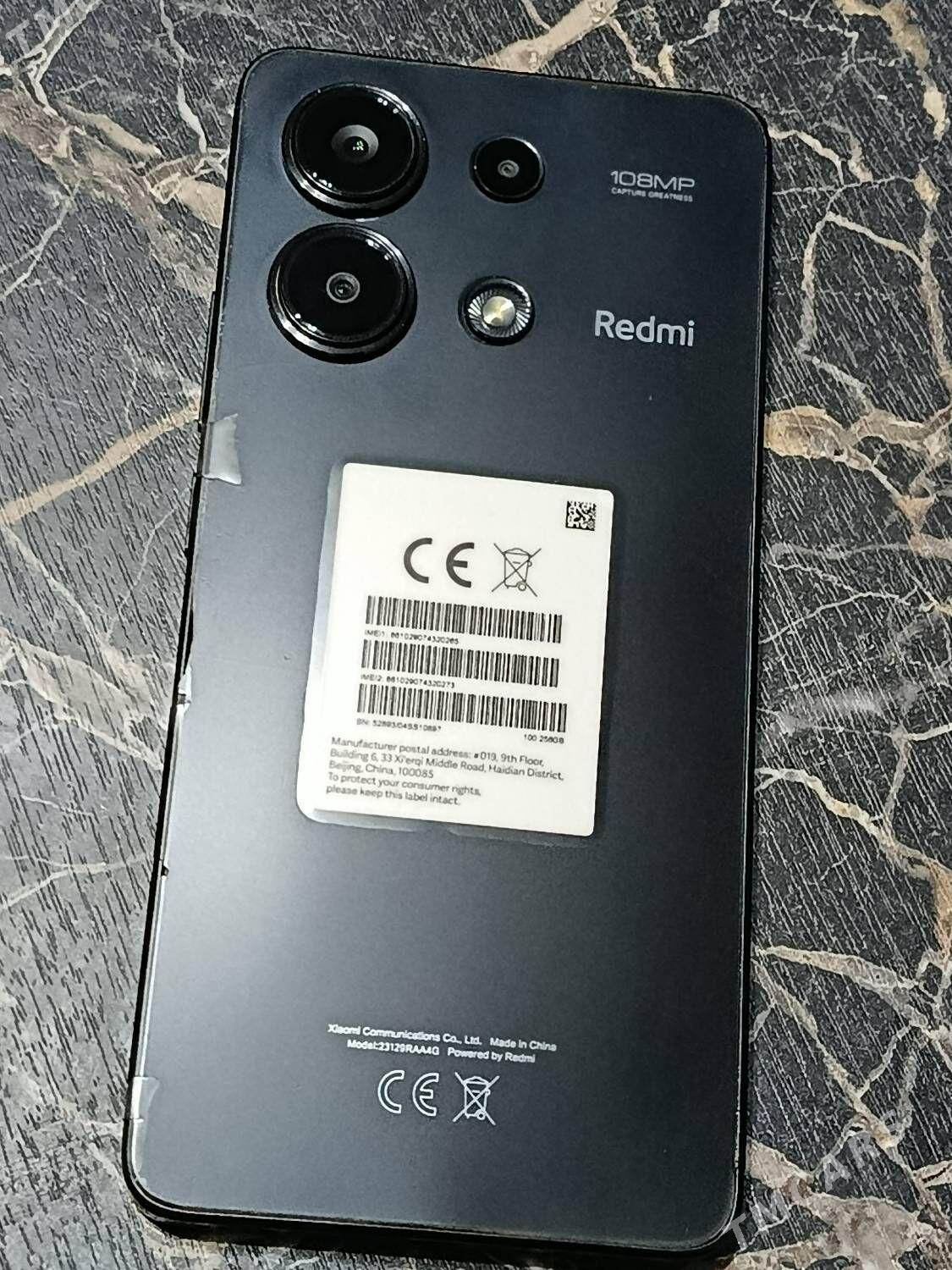 redmi not 13 - Туркменабат - img 1