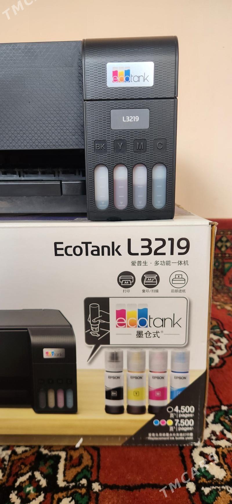 Printer Epson L3219 - ул. Туркменбаши шаёлы (Ленина) - img 3