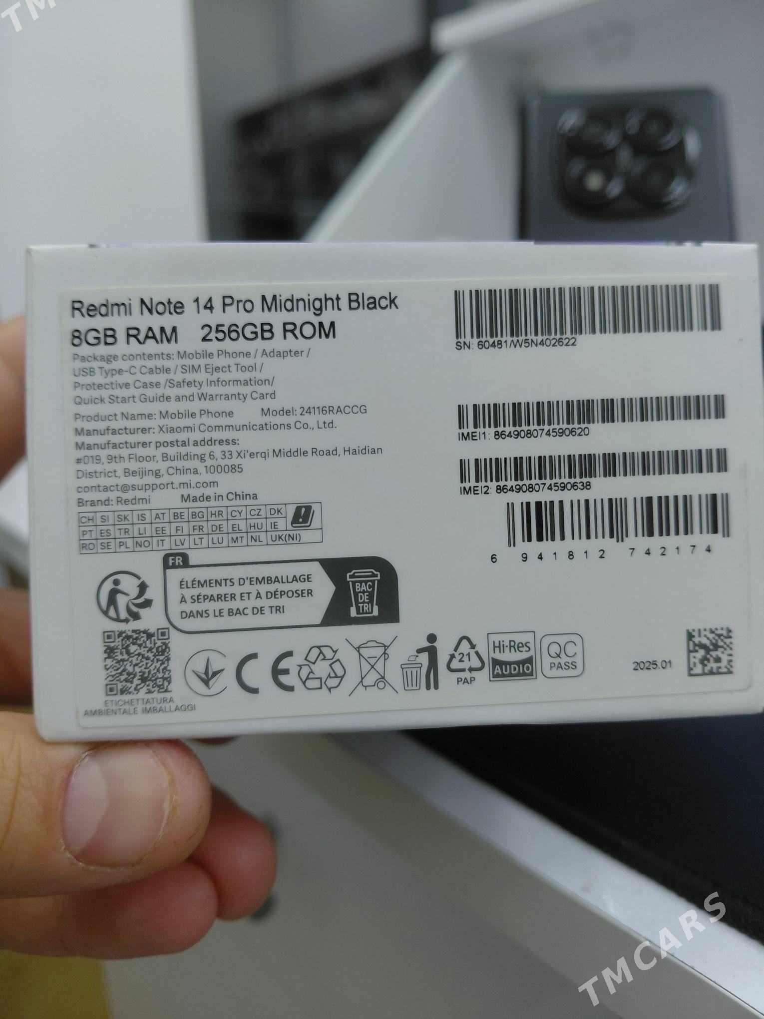 Redmi not 14 pro - Туркменбаши - img 3