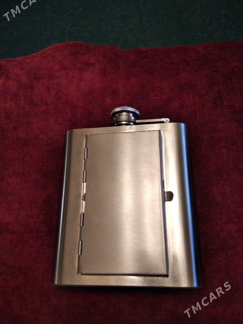 Фляжка с портсигаром - Туркменабат - img 2