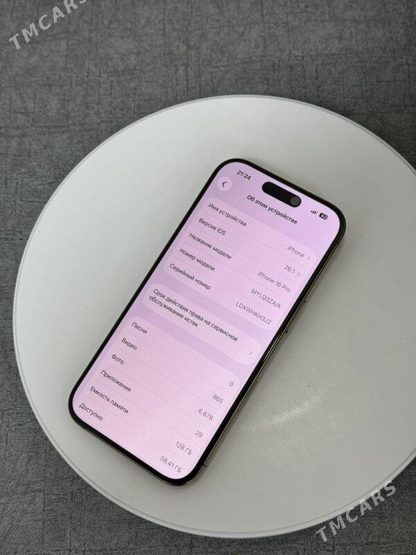 iPhone 16 pro - Aşgabat - img 6