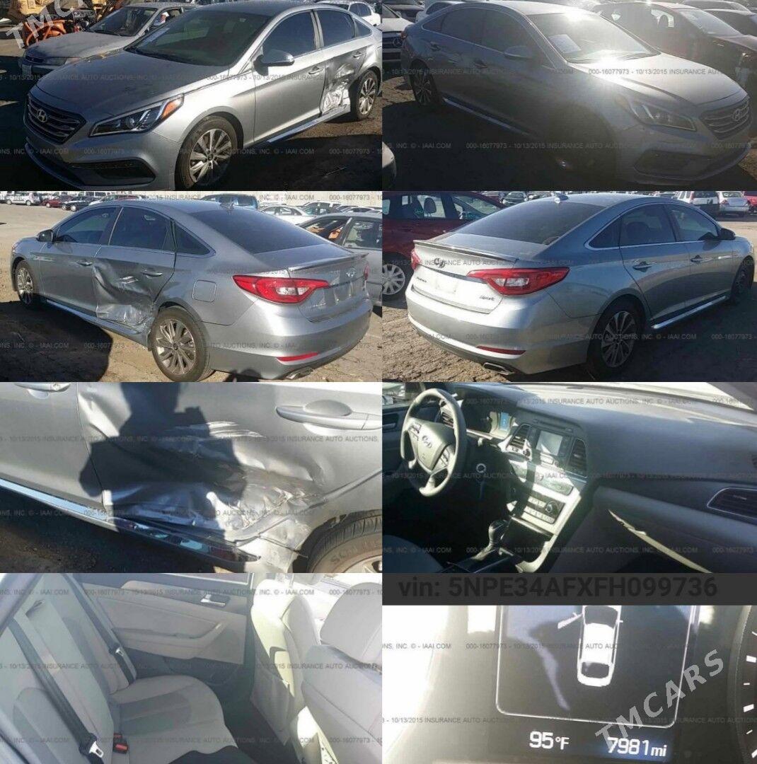 Hyundai Sonata 2015 - 180 000 TMT - Aşgabat - img 9