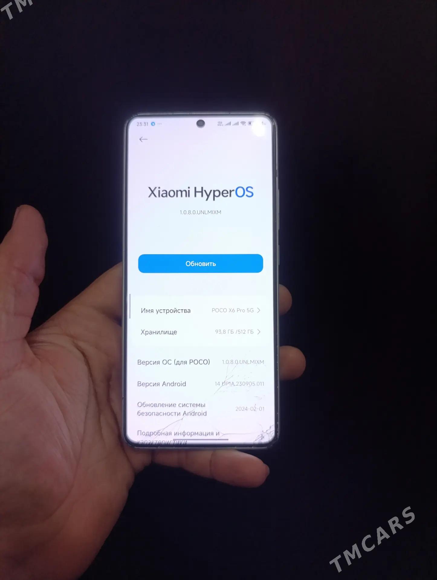 POCO X6PRO 5G 12/512 - Туркменабат - img 2