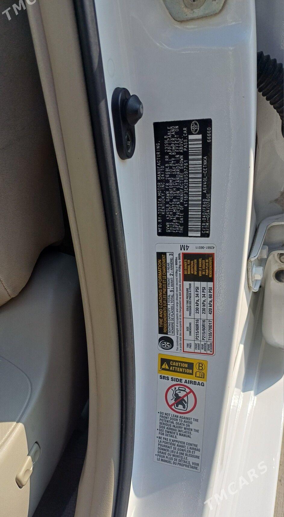 Toyota Camry 2010 - 230 000 TMT - Aşgabat - img 4