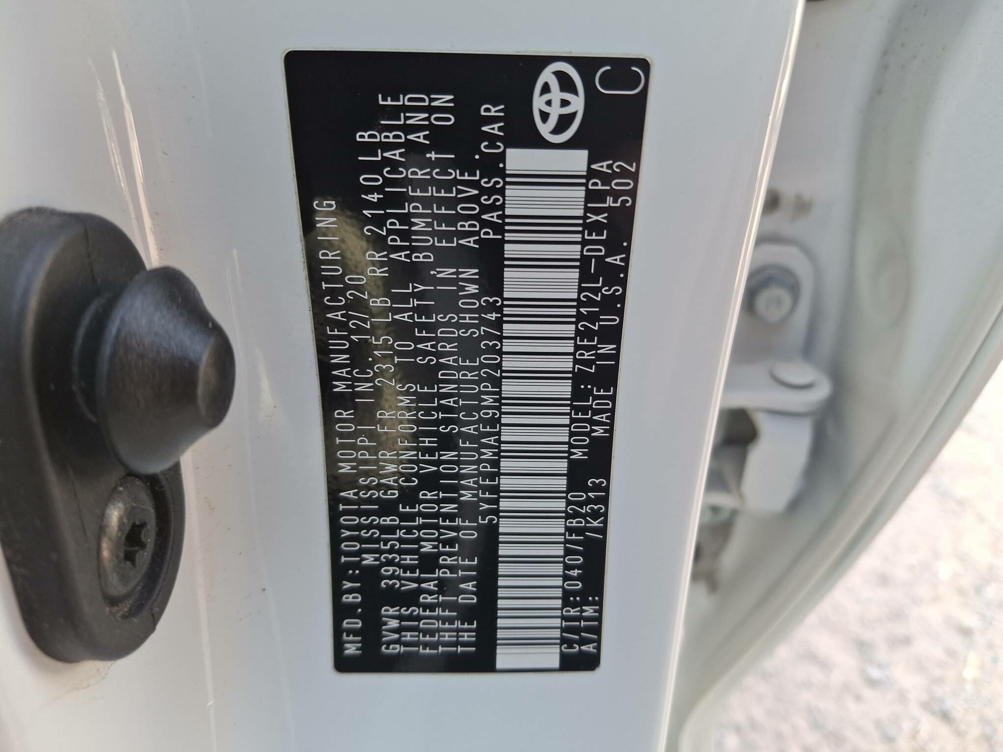 Toyota Corolla 2020 - 250 000 TMT - Ашхабад - img 5