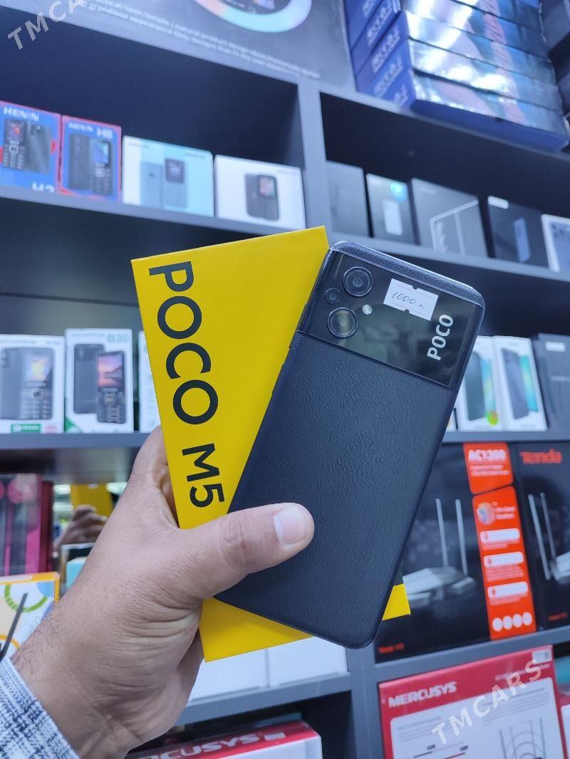POCO M5 4/64GB  BLACK - Ашхабад - img 1