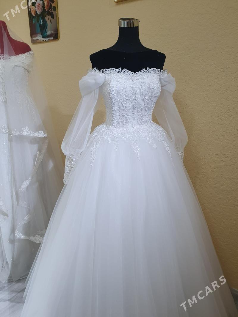 СВАДЕБНОЕ ПЛАТЬЕ НОВОЕ - Ашхабад - img 2