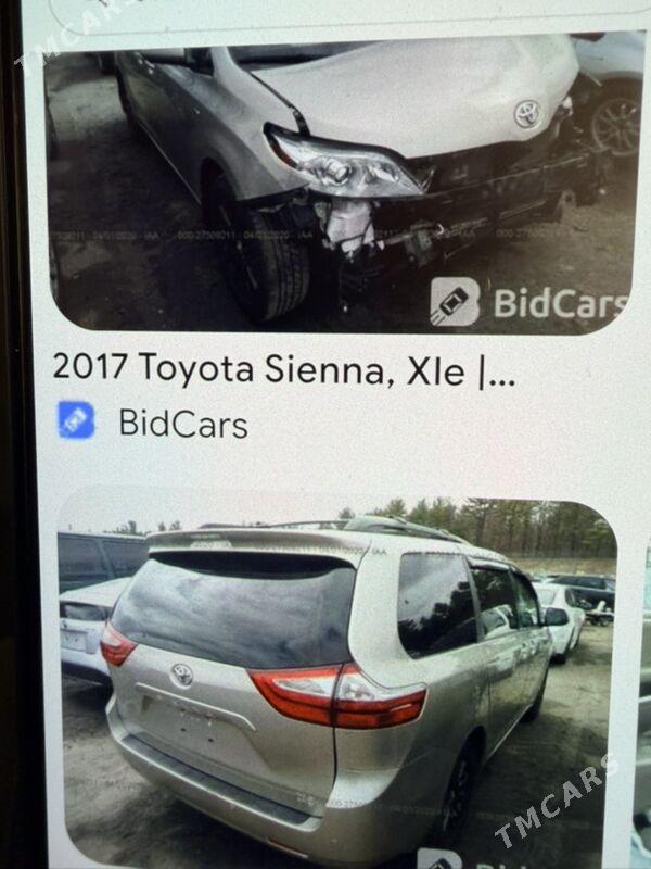 Toyota Sienna 2017 - 370 000 TMT - Гёкдепе - img 7