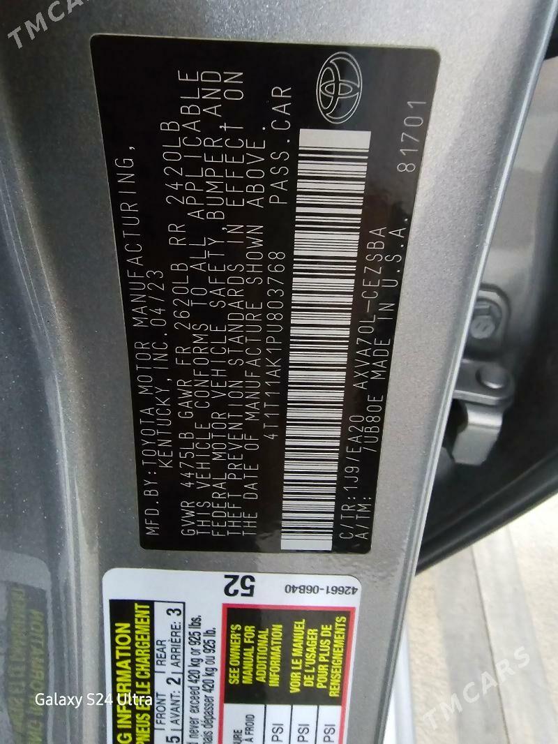 Toyota Camry 2023 - 300 000 TMT - Мары - img 10